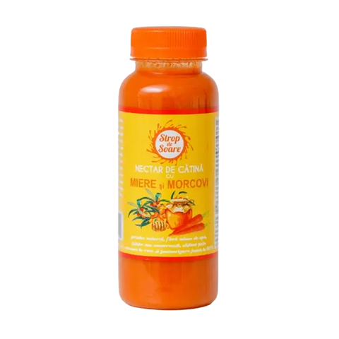 Nectar de catina cu miere și morcov - Strop de soare - 250ml