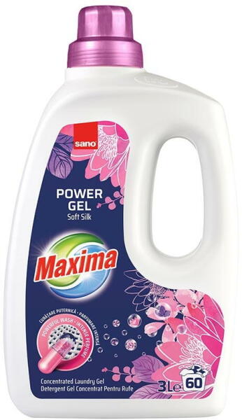 Detergent Gel Concentrate Soft Silk - Sano - 3l