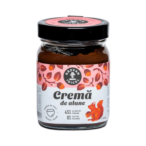 Hazelnut cream with cocoa - Răzvan Idicel - 330g