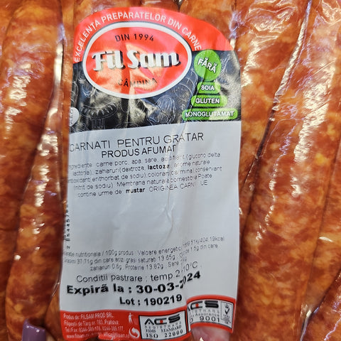 Grilled sausages - Filsam - 1kg