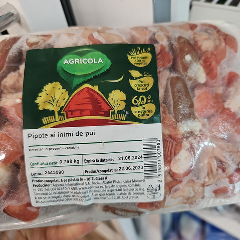 Pipote and chicken hearts - Agricola - 700g