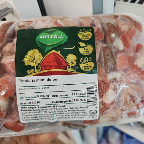 Pipote and chicken hearts - Agricola - 700g