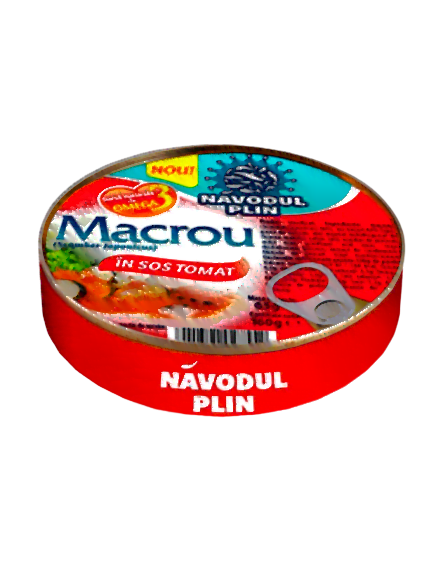 Macrou în sos tomat - Năvodul Plin - 160g