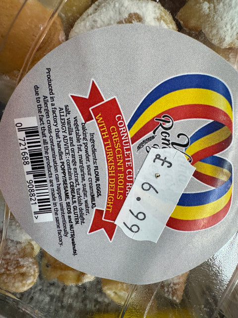 Cornulete cu rahat - 300g