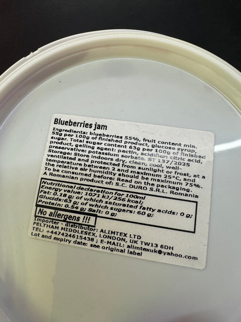 Dulceata de afine - Duro - 1kg