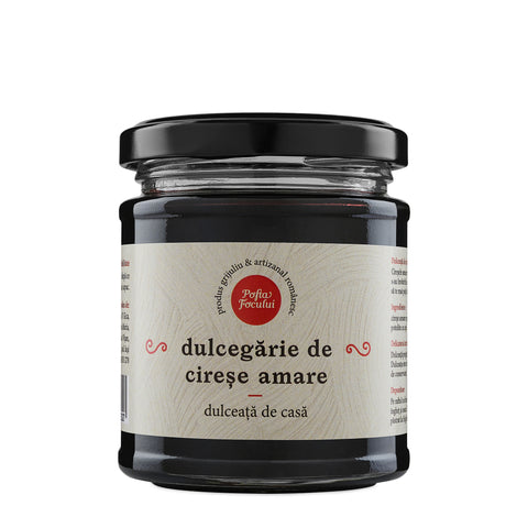 Dulceata de cirese amare - Pofta Focului - 230g