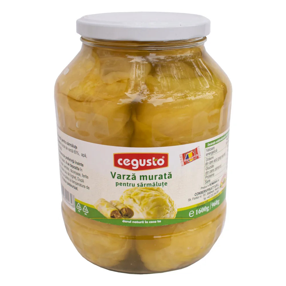Varză murată - Cegusto - 1.7kg - A&S Market