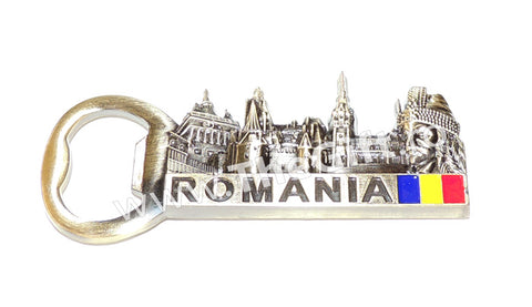 Magnetic opener with Romania