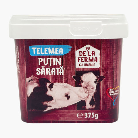 Telemea putin sarata - De La Ferma - 375g