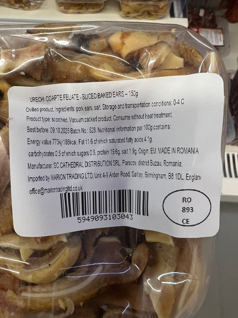 Urechi feliate de porc - Camara lui Enache  - 150g