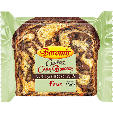 Slice of cake with walnut and chocolate - Boromir - 90g