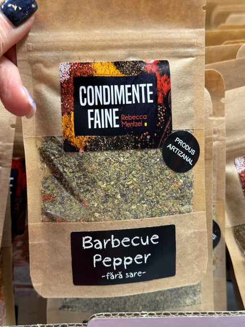 Condiment Barbecue pepper fără sare - Condimente faine - 30g