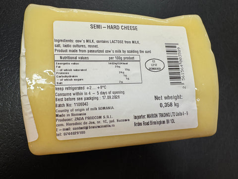 Cascaval de la Horodnic - Zada  - 350g