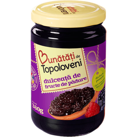 Forest fruit jam - Topoloveni goodies - 390g