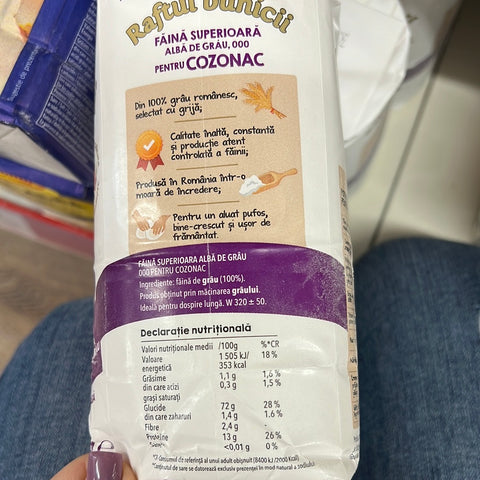White flour for cozonac - Grandma's Shelf - 1lg