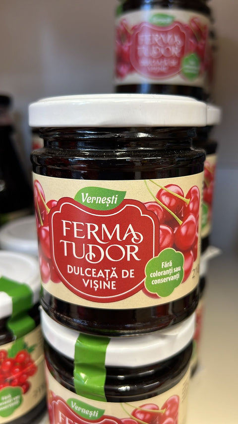 Sour Cherry Jam - Tudor Farm - 210g