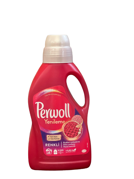 Detergent lichid pentru rufe colorate - Perwoll - 960 ml