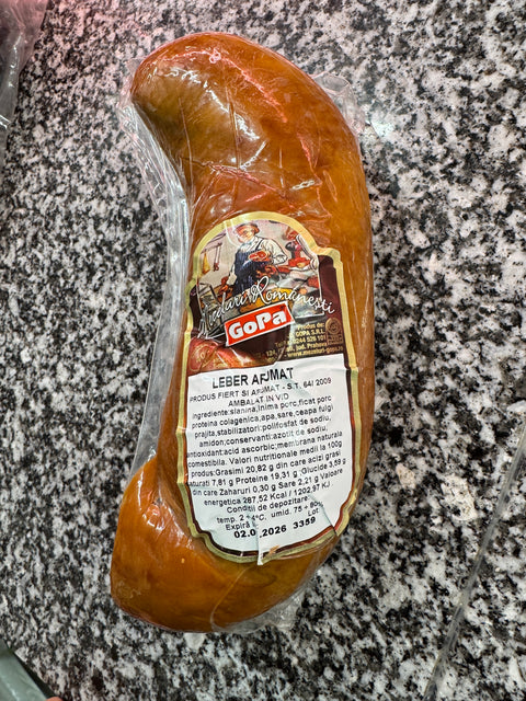 Leber afumat - Gopa