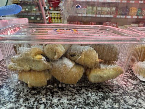 Cornulete cu gem de prune si nuca - 300g