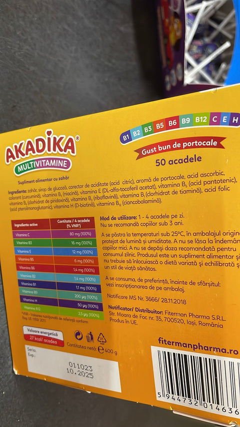 Acadea cu multivitamine - Akadika - 8g