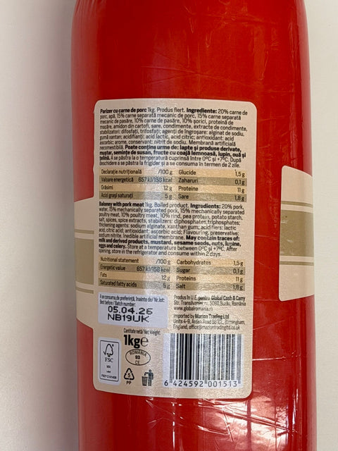 Parizer - Camara lui Enache - 1kg