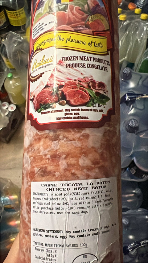 Carne tocata de porc la baton - Haiducii - 1kg