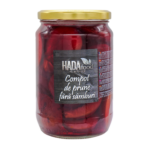 Plum compote without pits - Hada - 720ml