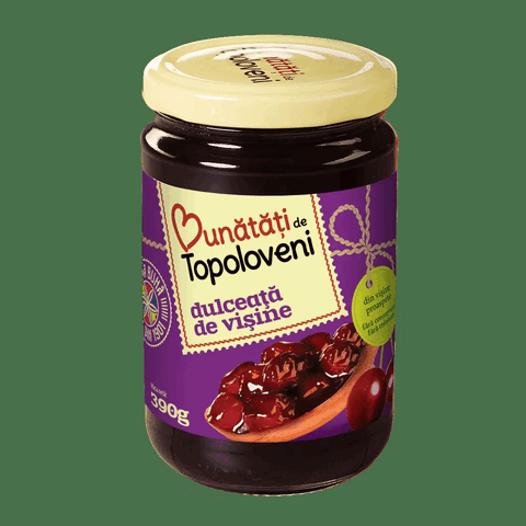 Cherry jam - Topoloveni goodies - 390g