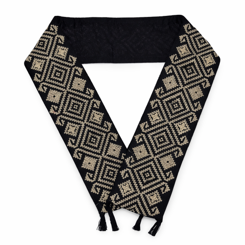 Brau traditional pentru barbati - model cu romburi