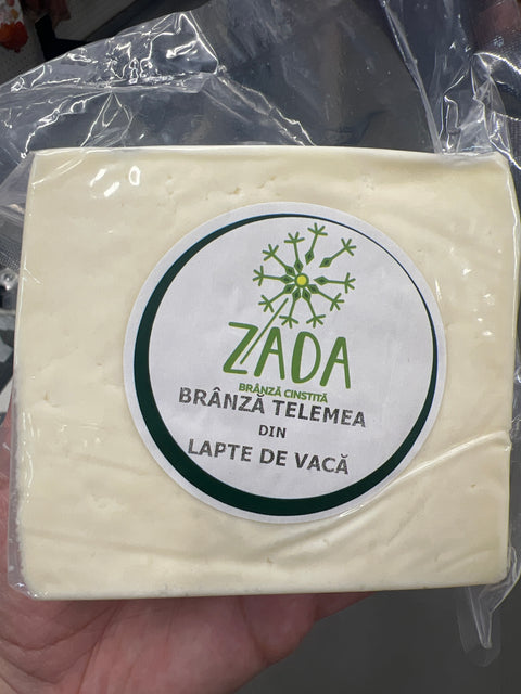 Branza telemea din lapte de vaca - Zada - gramaj între 350g-400g