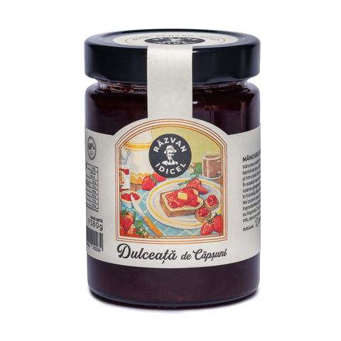 Strawberry jam in the cauldron - Răzvan Idicel - 380g