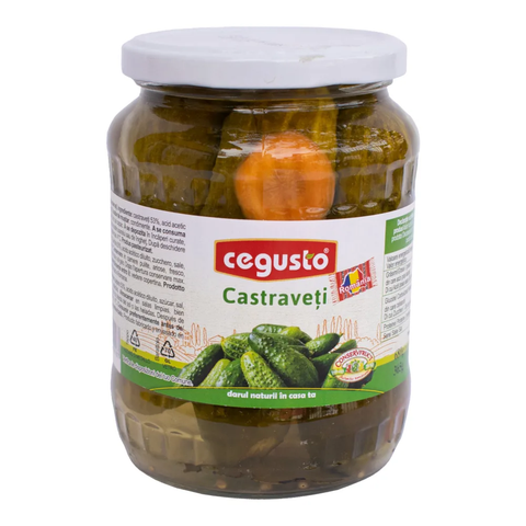 Castraveti la otet - Cegusto - 680g