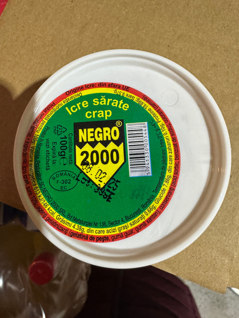 Icre sărate de crap - Negro - 100g