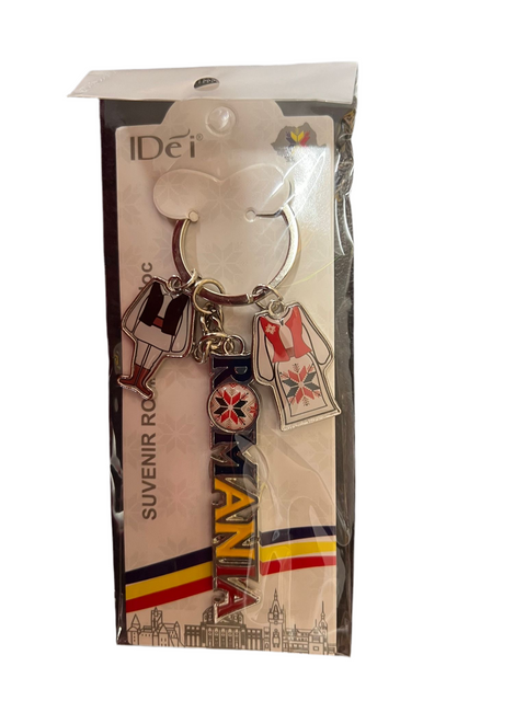 Keychain with Romania