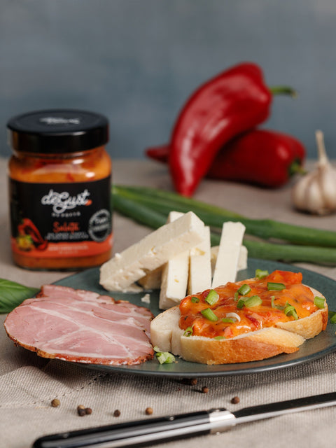 Salata de ardei copti in sos de mustar - DeGust  - 330g
