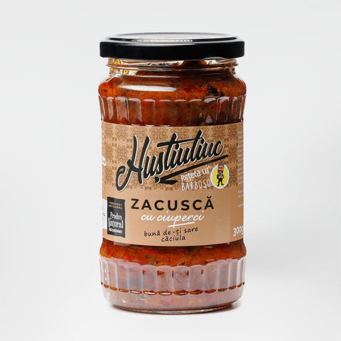 Zacusca cu ciuperci - Hustiuliuc - 300g