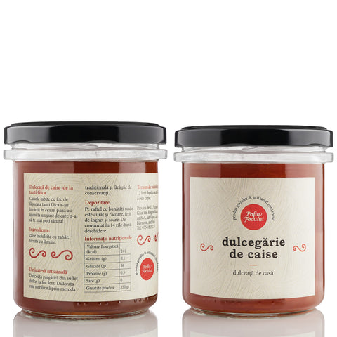 Dulceata de caise - Pofta Focului - 350g