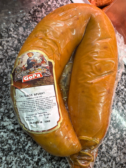 Caltabos afumat - Gopa