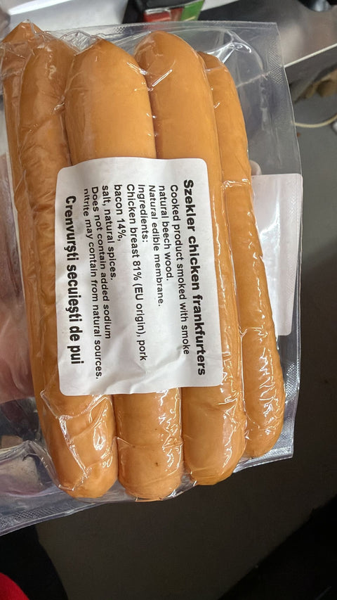 Cremwursti secuiești de pui - Szekely Falat