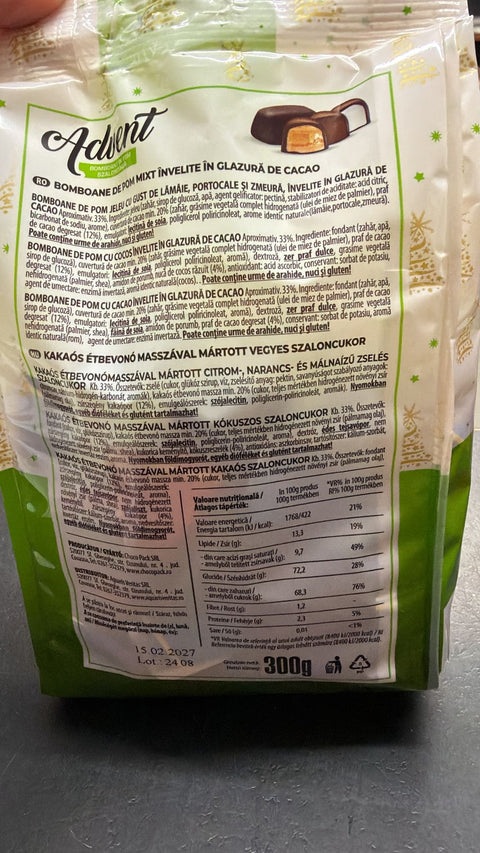 Bomboane de pom mixt - Choco pack - 300g