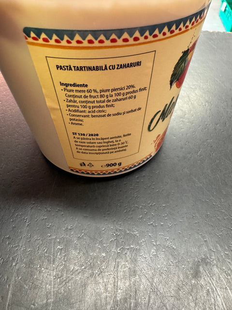 Crema de marmelada cu piersici - Duro - 900g