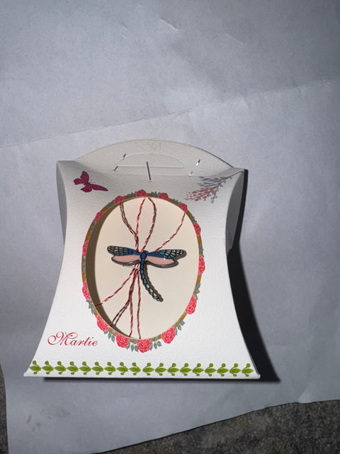 Martisor în cutie - 2 bucati (model asortat)