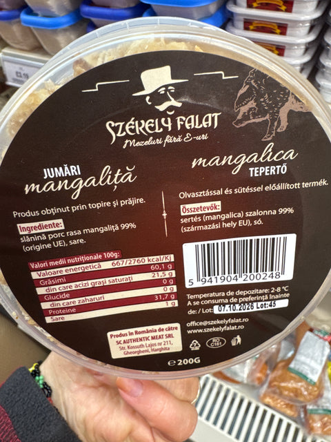 Jumari mangalita - Szekely Falat - 200g
