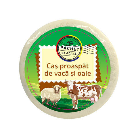 Cas proaspăt de vacă și oaie - Pachet de acasă  -1kg