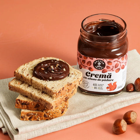 Hazelnut cream with cocoa - Răzvan Idicel - 330g