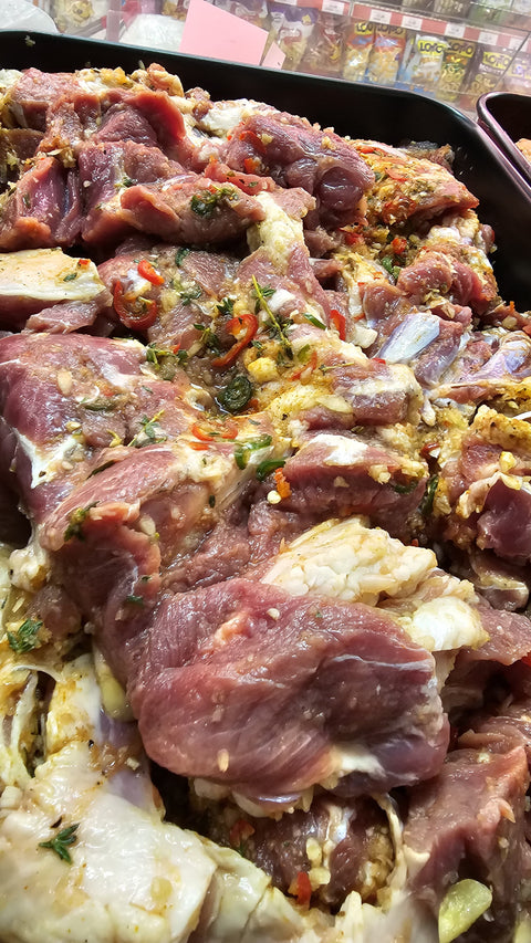 Pastrama de berbecut condimentata