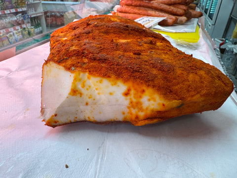 Slanina afumata cu boia - Haiducii - 500g