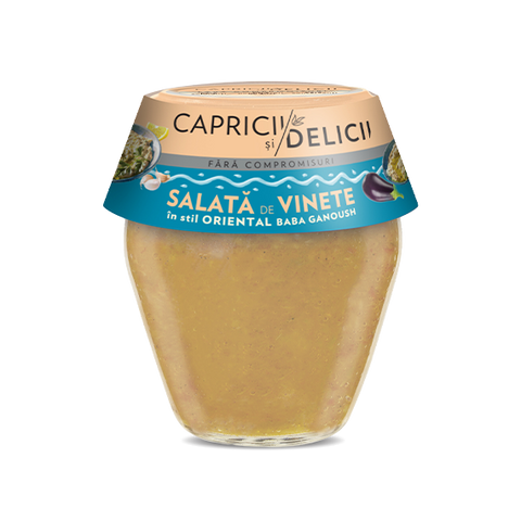 Salata de vinete in stil oriental - Capricii si delicii - 290g