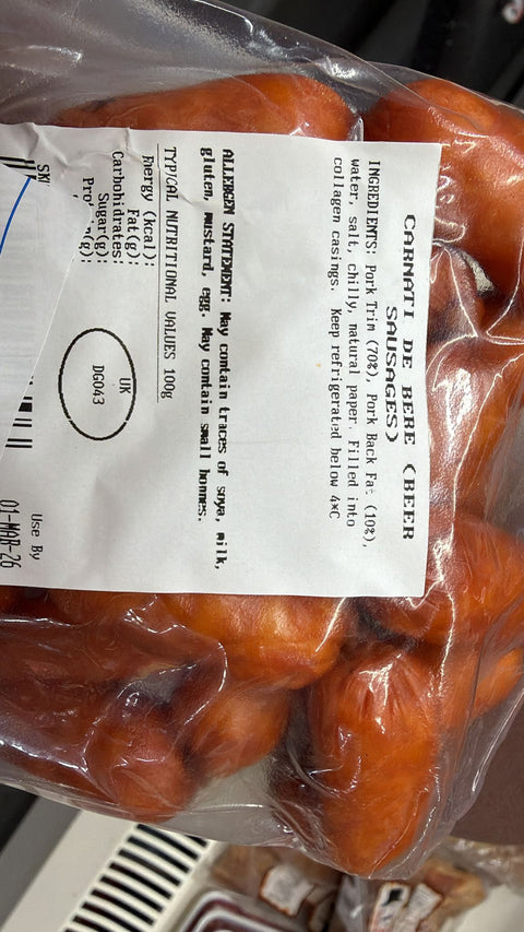 Carnati de bere - Haiducii - 450g