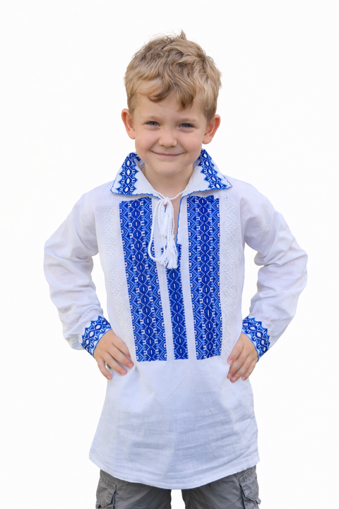 Ie pentru baieti Andronic - Camasa cu motive traditionale pentru baieti